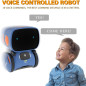 Interactive Robot Toy: Voice & Touch Control, Singing, Dancing, Learning Fun for Kids!