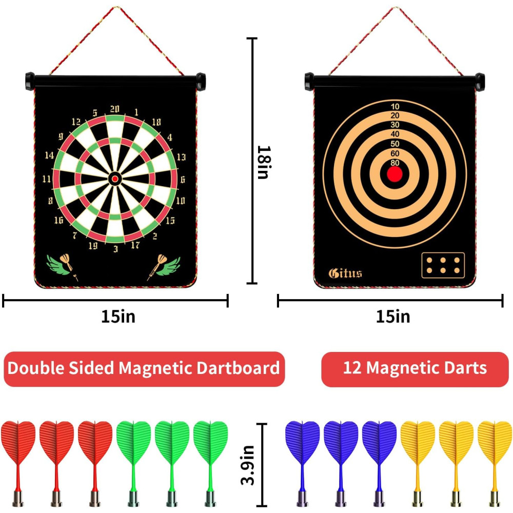 Jeux de Fléchettes Magnétiques pour Enfants – Cadeaux 8-16 ans