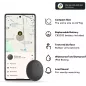 Lot de 4 Traceurs GPS Vodeson Find My Device - Localisation Android, Étanche IP67, Portée 100m, Alarme 90dB