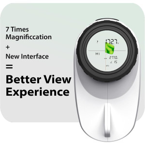 Gogogo Sport Vpro GS24 Golf & Hunting Laser Rangefinder 7X 1200Yard