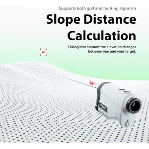 Gogogo Sport Vpro GS24 : Télémètre Laser Golf & Chasse 7X, 1200Y