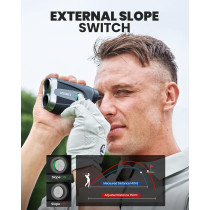 ACEGMET PF2C Golf Rangefinder with Slope, Vibration & ±1yd Accuracy
