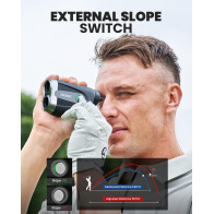 ACEGMET PF2C Golf Rangefinder with Slope, Vibration & ±1yd Accuracy