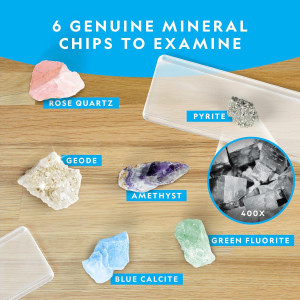 National Geographic Kids Microscope Kit – 400x Zoom STEM Toy Gift