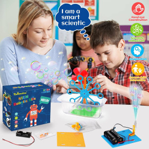 Kit Robotique STEM 6 en 1 pour Enfants 6-12 Ans - Science & Jeux