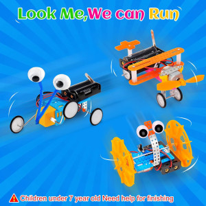 Kit Robotique STEM 6 en 1 pour Enfants 6-12 Ans - Science & Jeux
