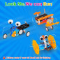 Kit Robotique 6-en-1 pour Enfants : Construis, Apprends et Amuse-toi ! (6-12 Ans)