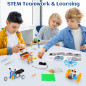STEM Robotics Kit: Build 6 Motorized Models! Science & Engineering Toy Gift for Kids Ages 6-12