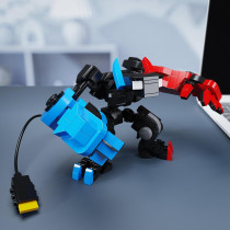 418-Piece Mech Robot Building Kit - Classic Game Controller Toy Gift