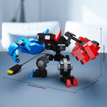 418-Piece Mech Robot Building Kit - Classic Game Controller Toy Gift
