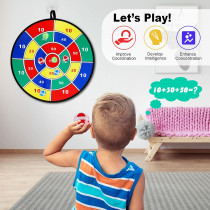 Kids Dart Board Game Set 29 with 16 Stick Balls – Fun Indoor & Outdoor Toy