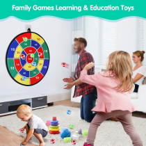 Kids Dart Board Game Set 29 with 16 Stick Balls – Fun Indoor & Outdoor Toy