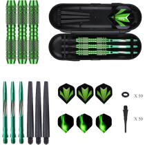 Professional Soft Tip Darts Set 18-20g with Brass Barrel & Accessories