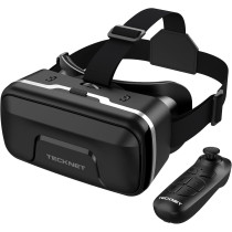 TECKNET VR Phone Headset with Bluetooth Controller - HD 110°FOV, Kids Friendly