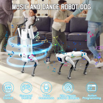 Smart Robot Puppy Dog - 25m Remote, APP Control, Dance & Stories Gift