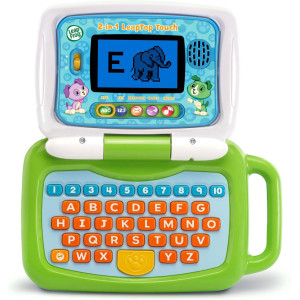 LeapFrog LeapTop Touch 2-en-1 Vert - Jeu Éducatif Enfant