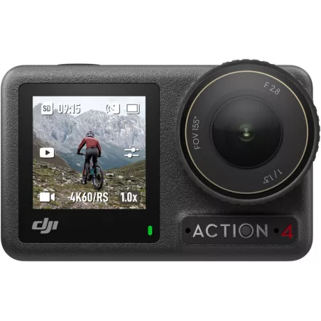DJI Osmo Action 4 : Caméra 4K Étanche, 120fps, 160min Autonomie