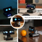 LOOI AI Robot Companion: ChatGPT Voice, Gesture Control, Facial Recognition & Wireless Charging - Space Black