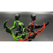 T13 Multi-Jointed 3D Printed Action Figure Set – Movable Desktop Toy