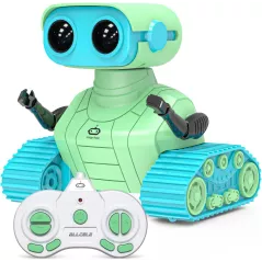 Robot Jouet Rechargeable ALLCELE RC avec Musique & LED