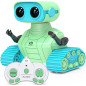Robot Jouet RC Rechargeable avec Musique et Lumières LED - Le Cadeau Parfait pour Enfants !