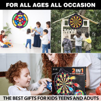Ciblez ce titre SEO optimisé de moins de 60 caractères :Jeu de Fléchettes Magnétiques - 12 Darts + 12 Balles