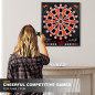 Electronic Dart Board Set: LED Scoreboard, 12 Darts & Extra Tips - Family Fun!