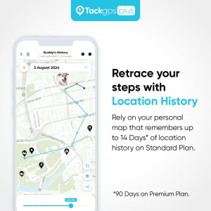 Tack GPS Plus: 30-Day Battery, FCC Certified Tracker for Kids & Pets