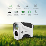 Golf Rangefinder 650/1200/1700 Yards | 6X Magnification & Flag Lock