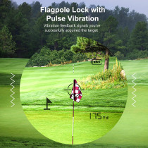 Golf Rangefinder 650/1200/1700 Yards | 6X Magnification & Flag Lock