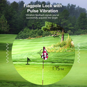 Rangefinder Golf 650-1700 Yards 6X Précision 0,5 Yard