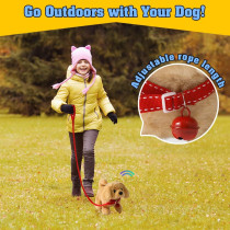 Interactive Plush Golden Retriever Toy - Walking, Barkging & Wagging Tail
