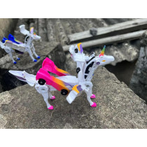 Voitures Robots Licorne Magiques, Jeu Éducatif Anniversaire