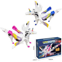 Voitures Robots Licorne Magiques, Jeu Éducatif Anniversaire