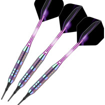 Colorful Soft Tip Darts Set - 18g & 21g with Flights & O-Rings