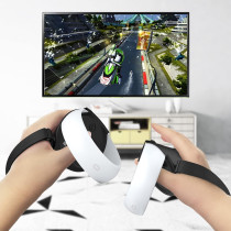 Poignée AMZDM pour Oculus Quest 2 - Protection Antidérapante Noir