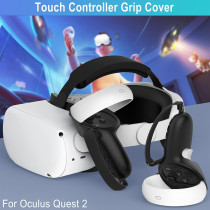 AMZDM Oculus Quest 2 Controller Grips – Non-Slip Covers, 1 Pair Black