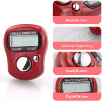 7-Pack Electronic Finger Tally Counter with LCD - Mini Handheld Clicker