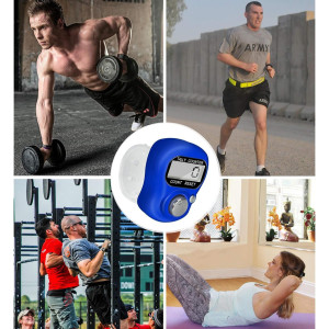 7-Pack Electronic Finger Tally Counter with LCD - Mini Handheld Clicker