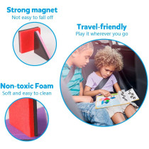 Coogam Travel Tangram Puzzle - Magnetic STEM Brain Teaser Game Gift