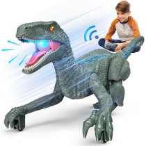 Remote Control Dinosaur Toy for Kids 3-5 – Realistic, Rechargeable, 3D Eyes