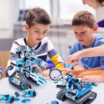 5-in-1 STEM RC Robot Building Kit | 398PCS App & Remote Control Toy