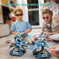 5-in-1 STEM RC Robot Building Kit | 398PCS App & Remote Control Toy