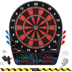 Viper Orion Electronic Dartboard – 2 Scoreboards, Voice Scoring & 43 Games