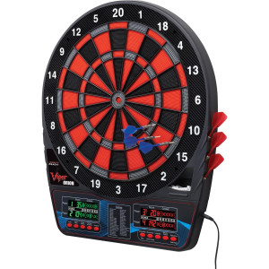 Viper Orion Cible Électronique Dartboard – 43 Jeux, Écran LCD Dual