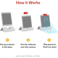 Osmo Genius Starter Kit: 5 Jeux STEM Éducatifs pour iPad & iPhone (6-10 ans) - Base Incluse !