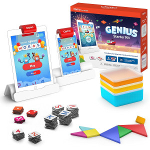 Osmo Genius Starter Kit iPad - 5 jeux éducatifs STEM 6-10 ans