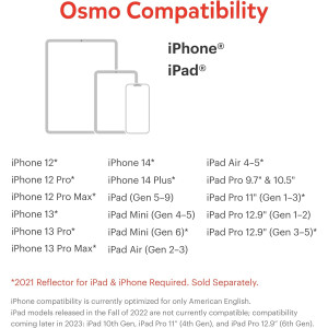 Osmo Genius Starter Kit iPad - 5 jeux éducatifs STEM 6-10 ans