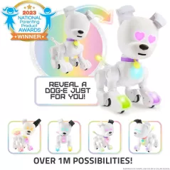 Dog-E Robot Interactif: Votre Chien Robot Personnalisable avec Sons et Lumières!