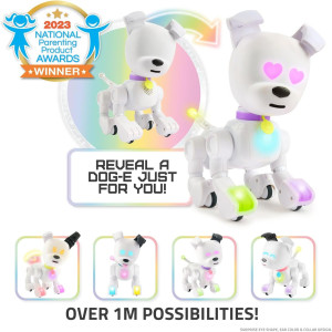 Robot Chien Interactif Dog-E avec LED & 200+ Sons, Appli